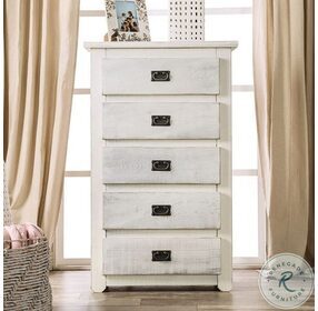 Rockwall Weathered White Chest