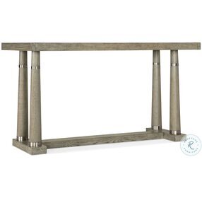 Linville Falls Soft Smoked Gray Norwood Adjustable Friendship Table