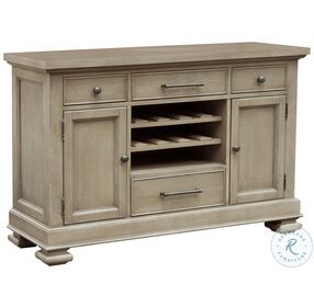 Prospect Hill Weathered And Gently Distressed Gray Server