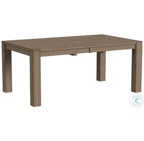 Anacortes Dark Taupe Leg Extendable Dining Table