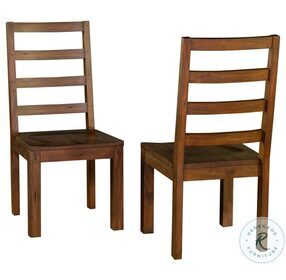 Anacortes Mahogany Side Chair Set of 2