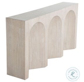 Arlee Cerused Light Natural Console Table