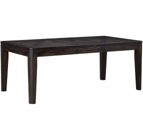 Ally Antique Charcoal Extendable Dining Table
