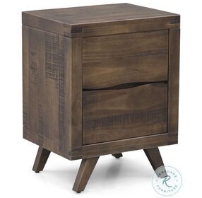 Pasco Distressed Cocoa Nightstand