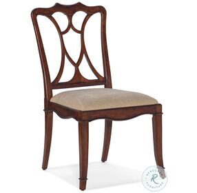 Charleston Sand And Brown Side Chair Set Of 2