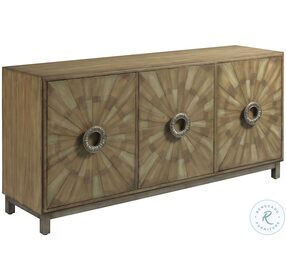 Astor Burnished Mid Brown Entertainment Console