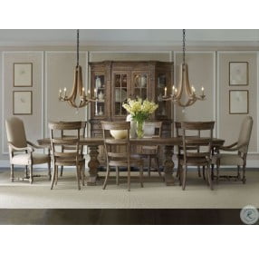 Sorella Taupe Rectangular Extendable Dining Room Set