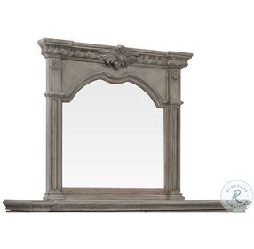 Brushed Dry Taupe Mirror