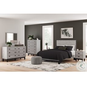 Vessalli Gray Panel Bedroom Set