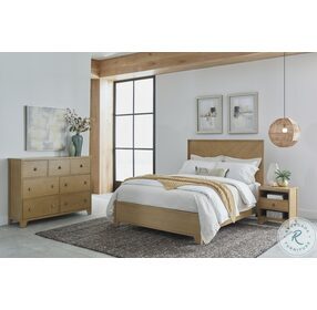 Hayden Blonde Panel Bedroom Set