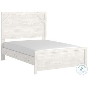 Gerridan White And Gray Full Panel Bed