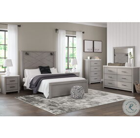 Cottonburg Light Grey Panel Bedroom Set