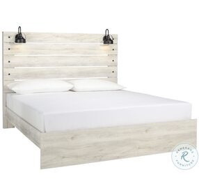 Cambeck Whitewash King Panel Bed