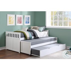 Galen White Youth Trundle Bedroom Set