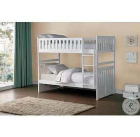 Galen White Youth Bunk Bedroom Set
