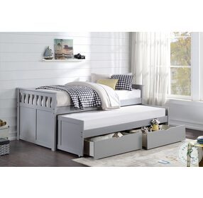 Orion Gray Youth Storage Bedroom Set