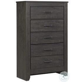 Brinxton Charcoal Gray 5 Drawer Chest