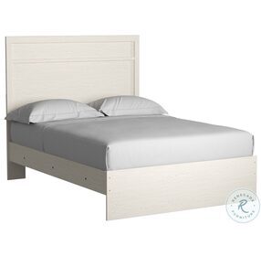 Stelsie White Full Panel Bed
