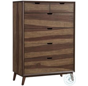 Bungalow Caramel 6 Drawer Chest
