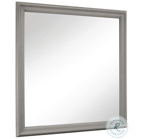 Kordasky Gray Bedroom Mirror