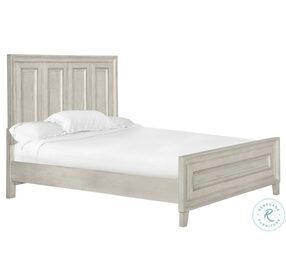 Raelynn Weathered White Cal. King Panel Bed