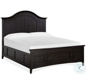 Westley Falls Graphite Queen Arched Bed