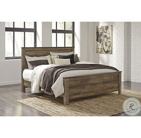 Trinell Brown King Panel Bed