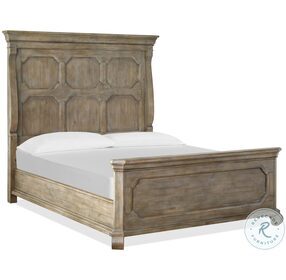 Tinley Park Dovetail Grey Queen Panel Bed