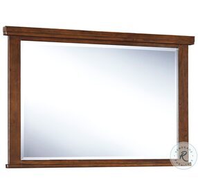 Ralene Medium Brown Bedroom Mirror