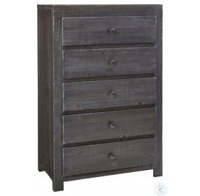 Wheaton Distressed Charcoal Drawer Chest