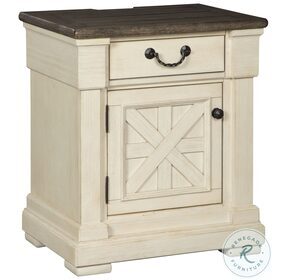 Bolanburg Two Tone One Drawer Nightstand