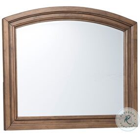 Flynnter Medium Brown Bedroom Mirror