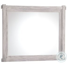 Brashland White Bedroom Mirror