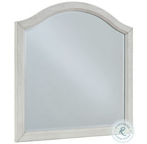 Robbinsdale Antique White Mirror