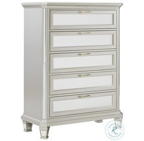 Lindenfield Silver 5 Drawer Chest