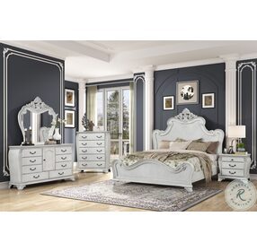 Cambria Hills Mist Gray Panel Bedroom Set