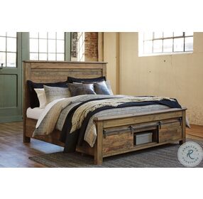 Sommerford Brown Cal. King Storage Panel Bed