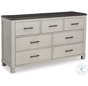 Darborn Gray And Brown Dresser