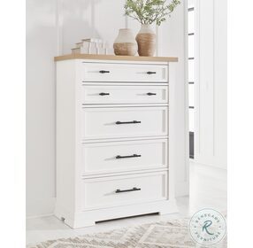 Ashbryn White And Natural Chest