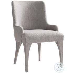 Trianon Gray Upholstered Arm Chair