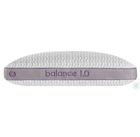 Balance White And Purple Personal Performance Firm Pillow
