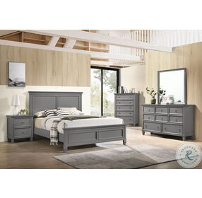 Tamarack Light Grey Panel Bedroom Set