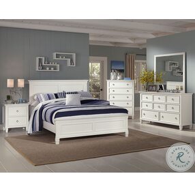 Tamarack White Panel Bedroom Set