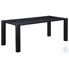 Post Oak Black Small Dining Table