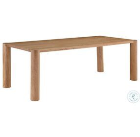 Post Natural Small Dining Table