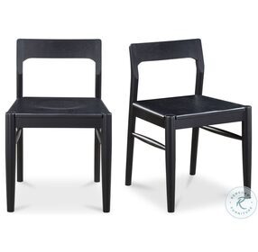 Owing Black Dining Chair Set Of 2