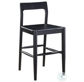 Owing Black Counter Height Stool