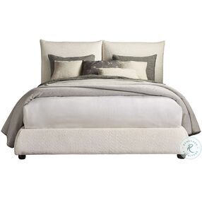Cumulus Cozy Snow Queen Upholstered Panel Bed