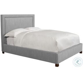 Cody Mineral Gray King Upholstered Panel Bed
