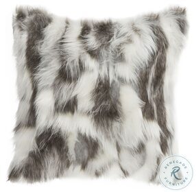 Bryant Gray 20" Square Pillow